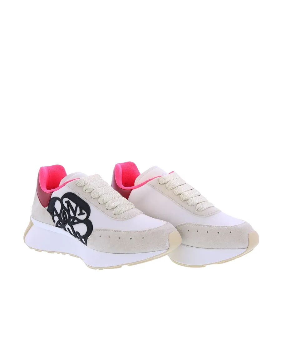 Lace-Up Low-Top Sneakers
