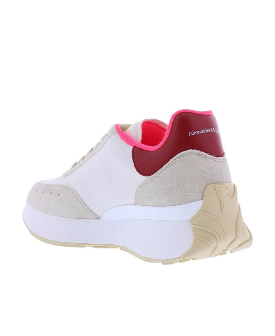 Lace-Up Low-Top Sneakers