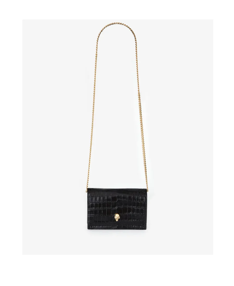 Skull Pattern Cross-Body Bag