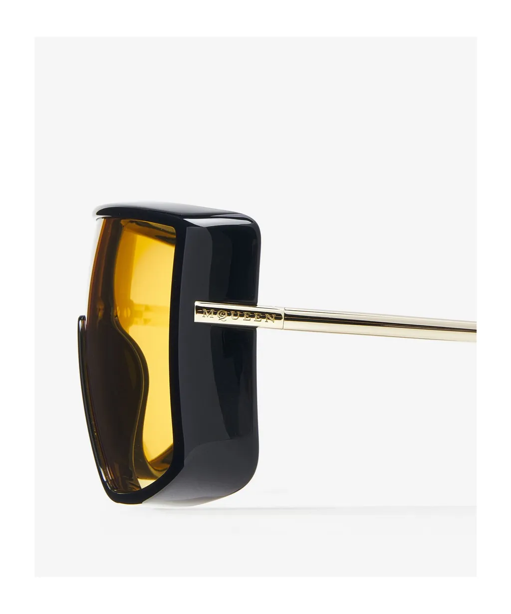 Geometric-Frame Sunglasses