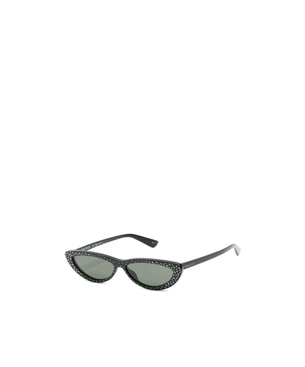 Crystal-Embellished Cat-Eye Sunglasses
