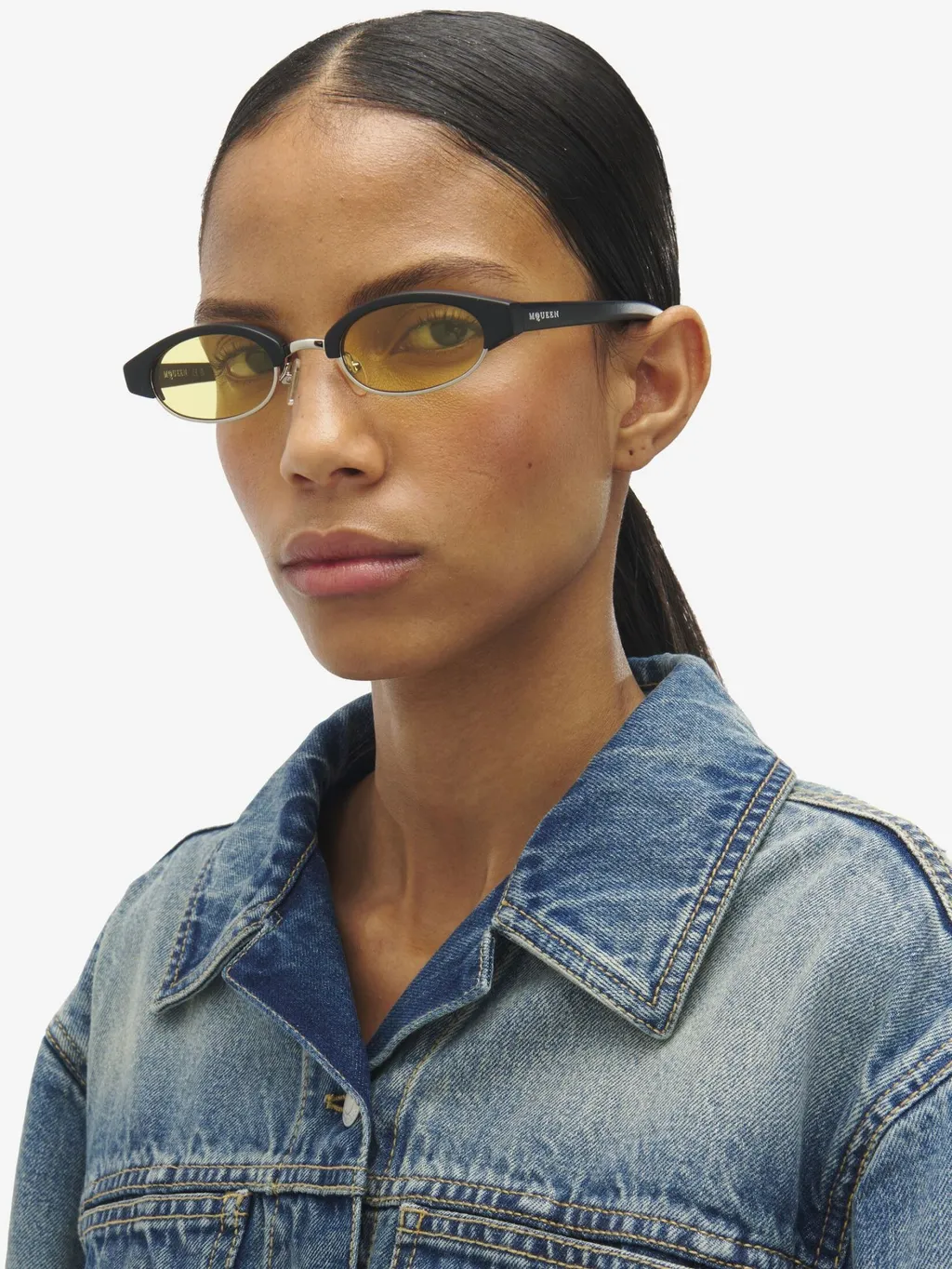 Ellipse Frame Sunglasses