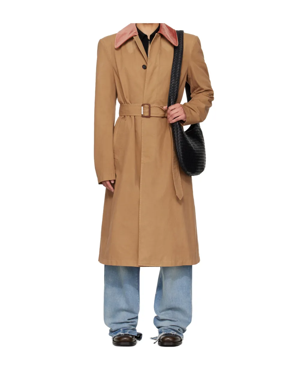 Stacked Shoulder Raincoat