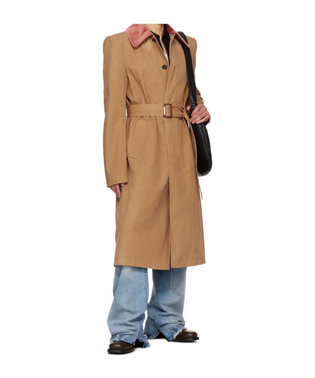 Stacked Shoulder Raincoat