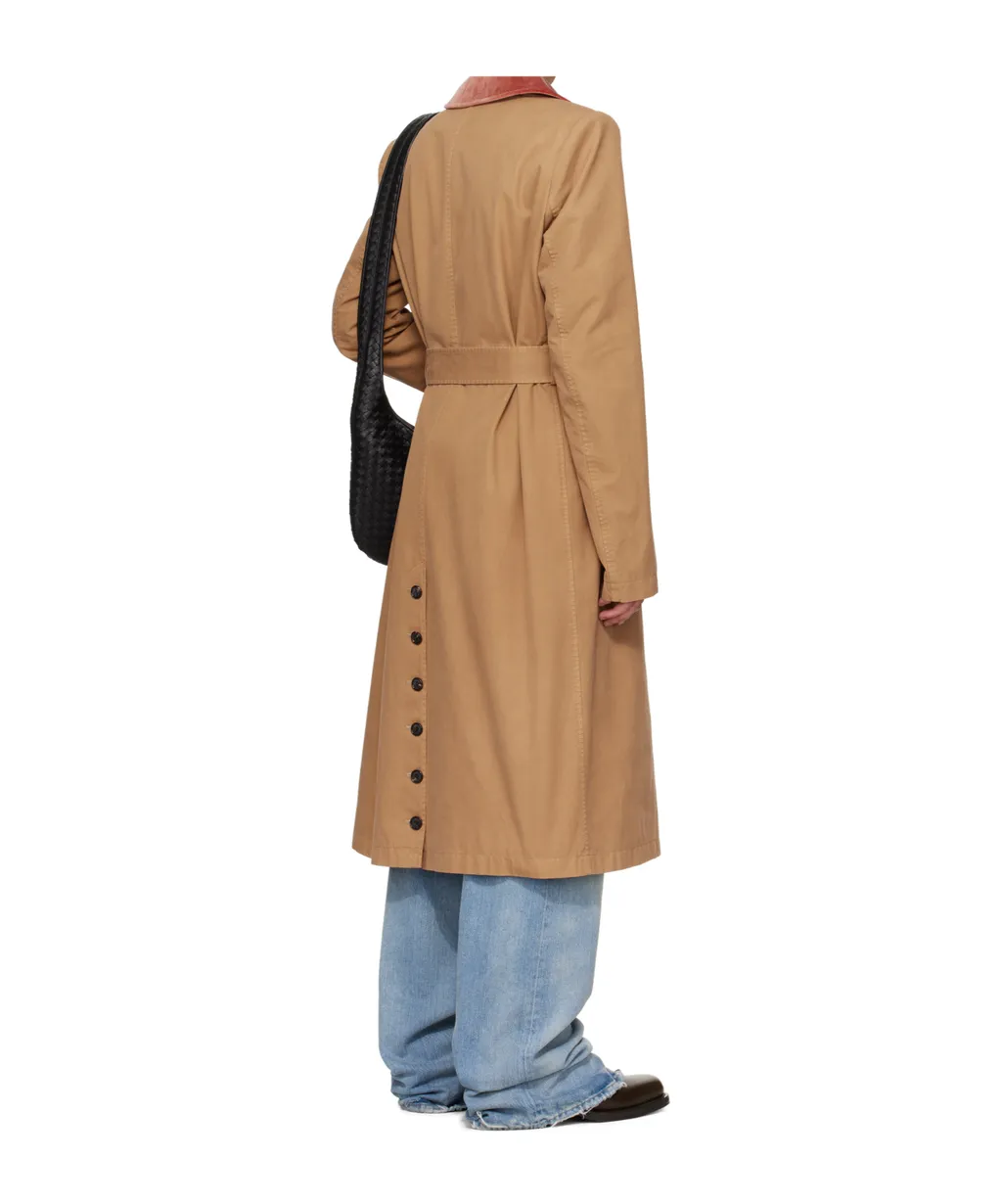 Stacked Shoulder Raincoat