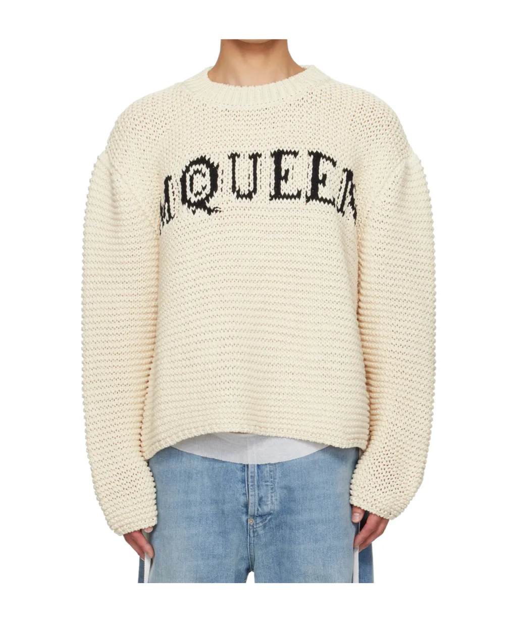 Crew Neck Long Sleeves Sweater
