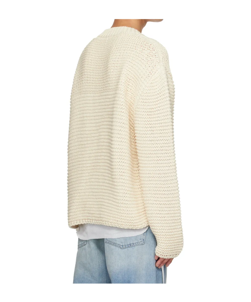Crew Neck Long Sleeves Sweater
