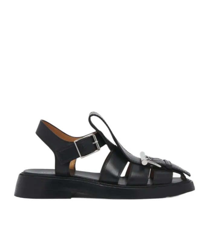 T-Bar Caged Sandal