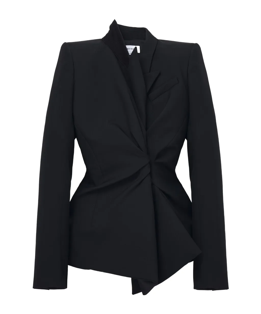 Twisted Lapel Jacket