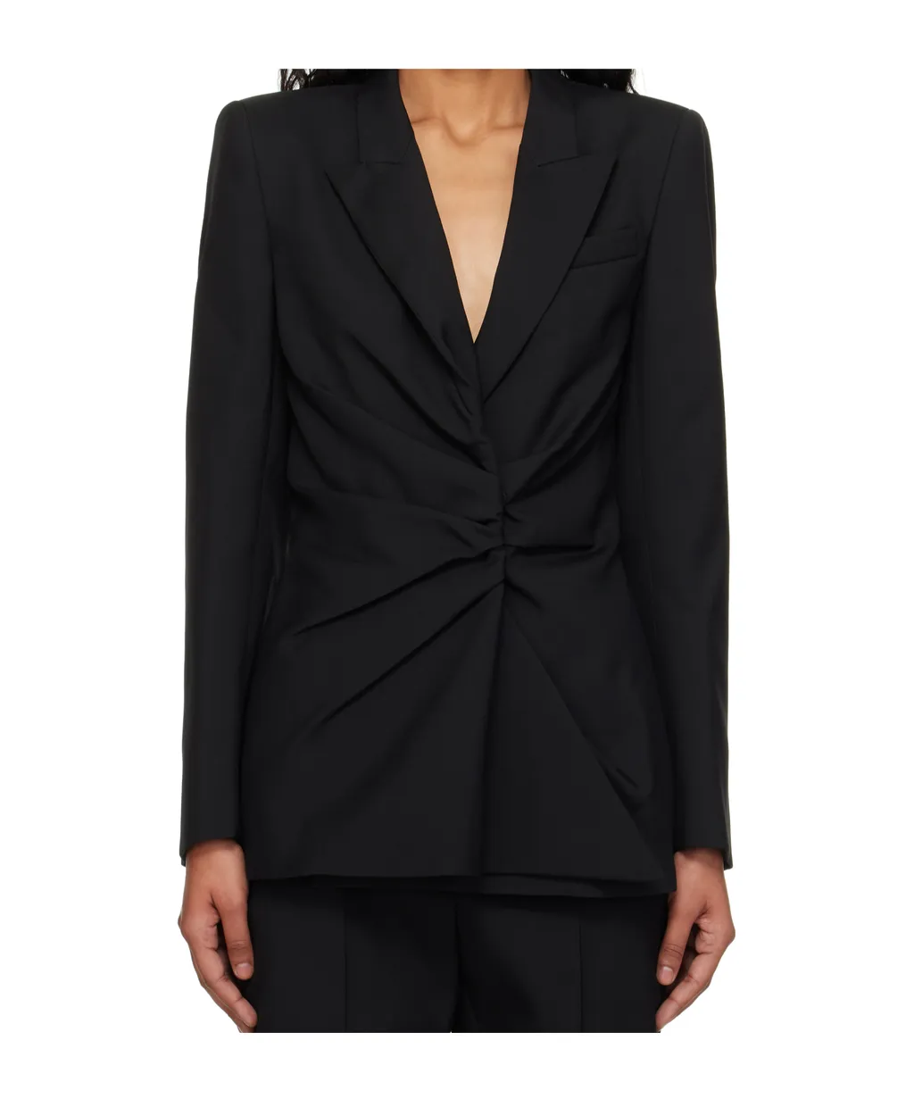 Twisted Lapel Jacket