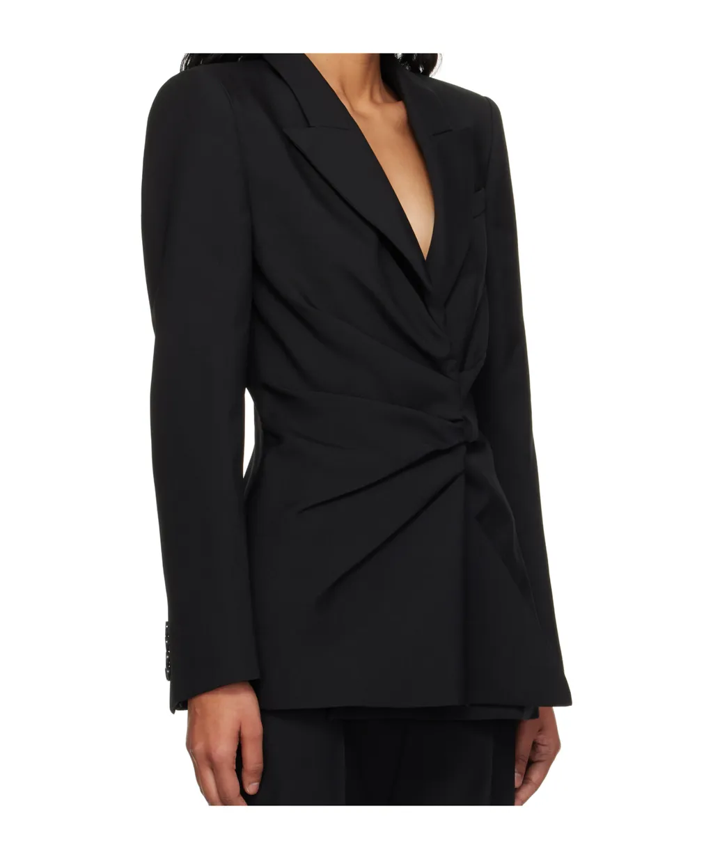 Twisted Lapel Jacket