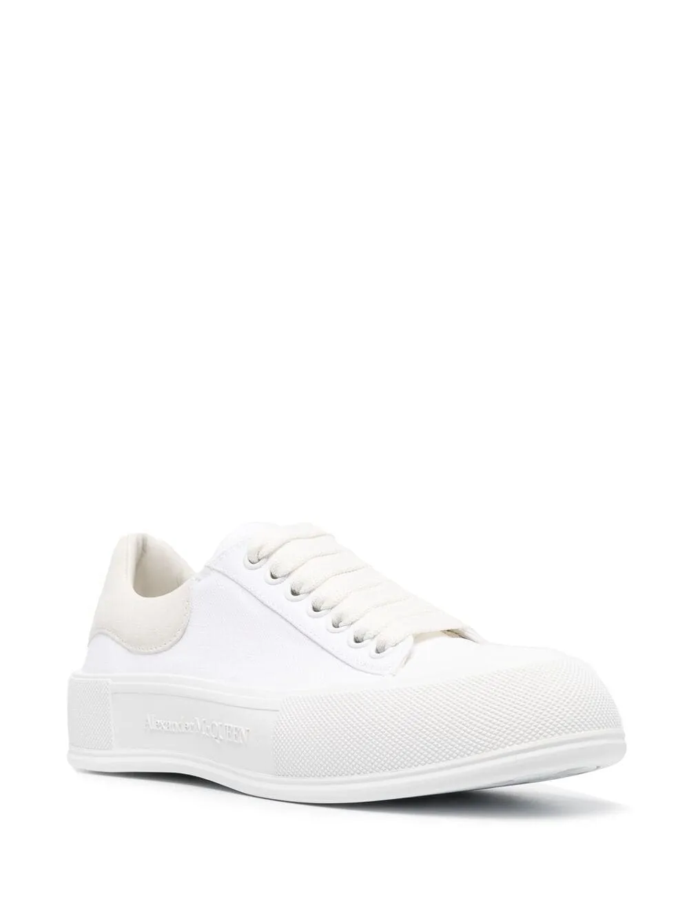 Deck Plimsoll Lace-Up Sneakers
