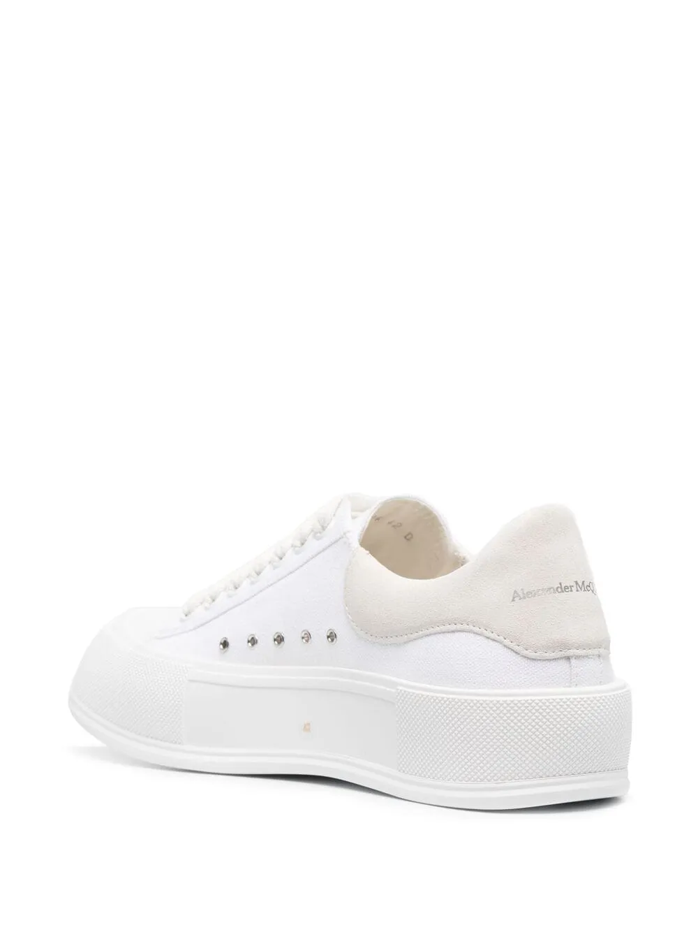 Deck Plimsoll Lace-Up Sneakers