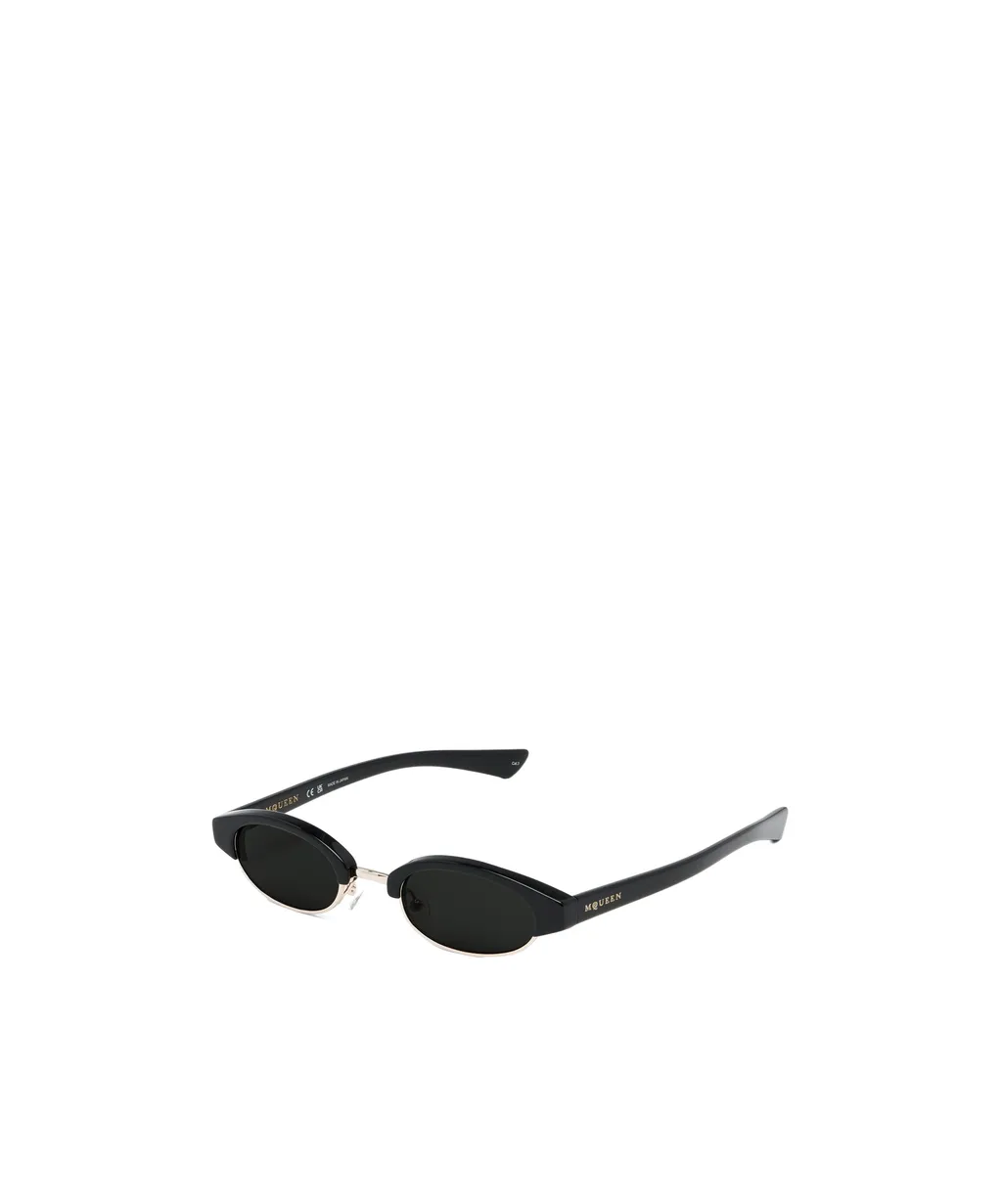 Ellipse Oval-Frame Sunglasses