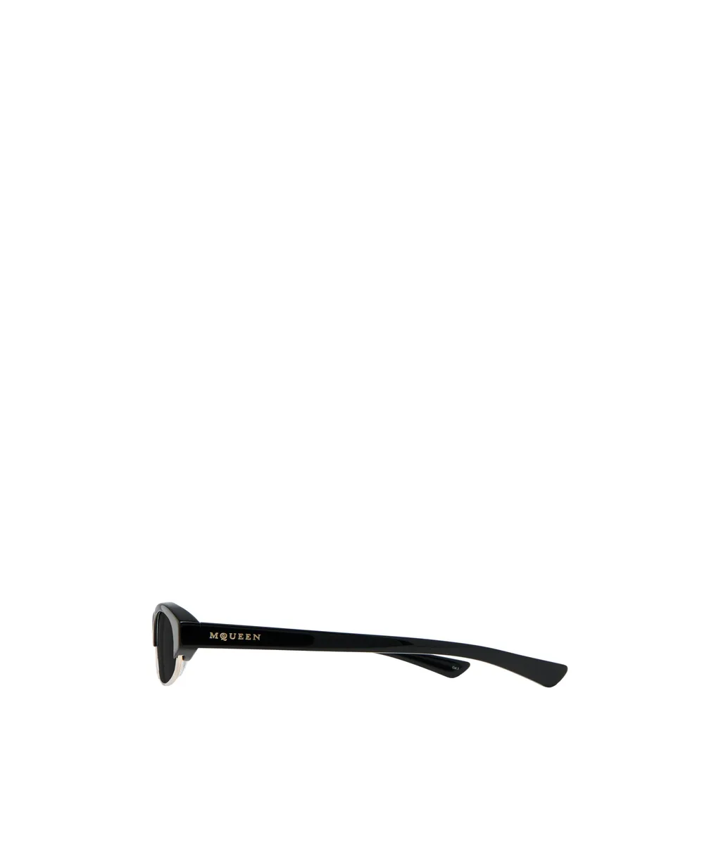 Ellipse Oval-Frame Sunglasses