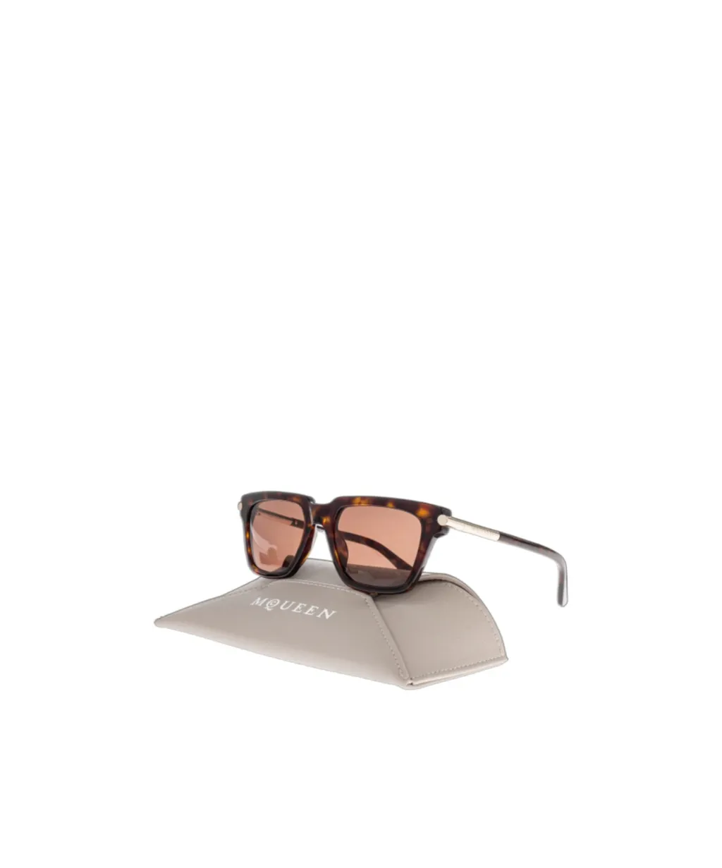 T-Bar Icon Tortoiseshell Sunglasses