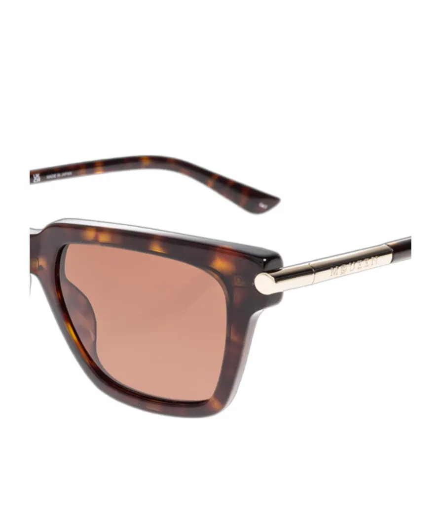T-Bar Icon Tortoiseshell Sunglasses