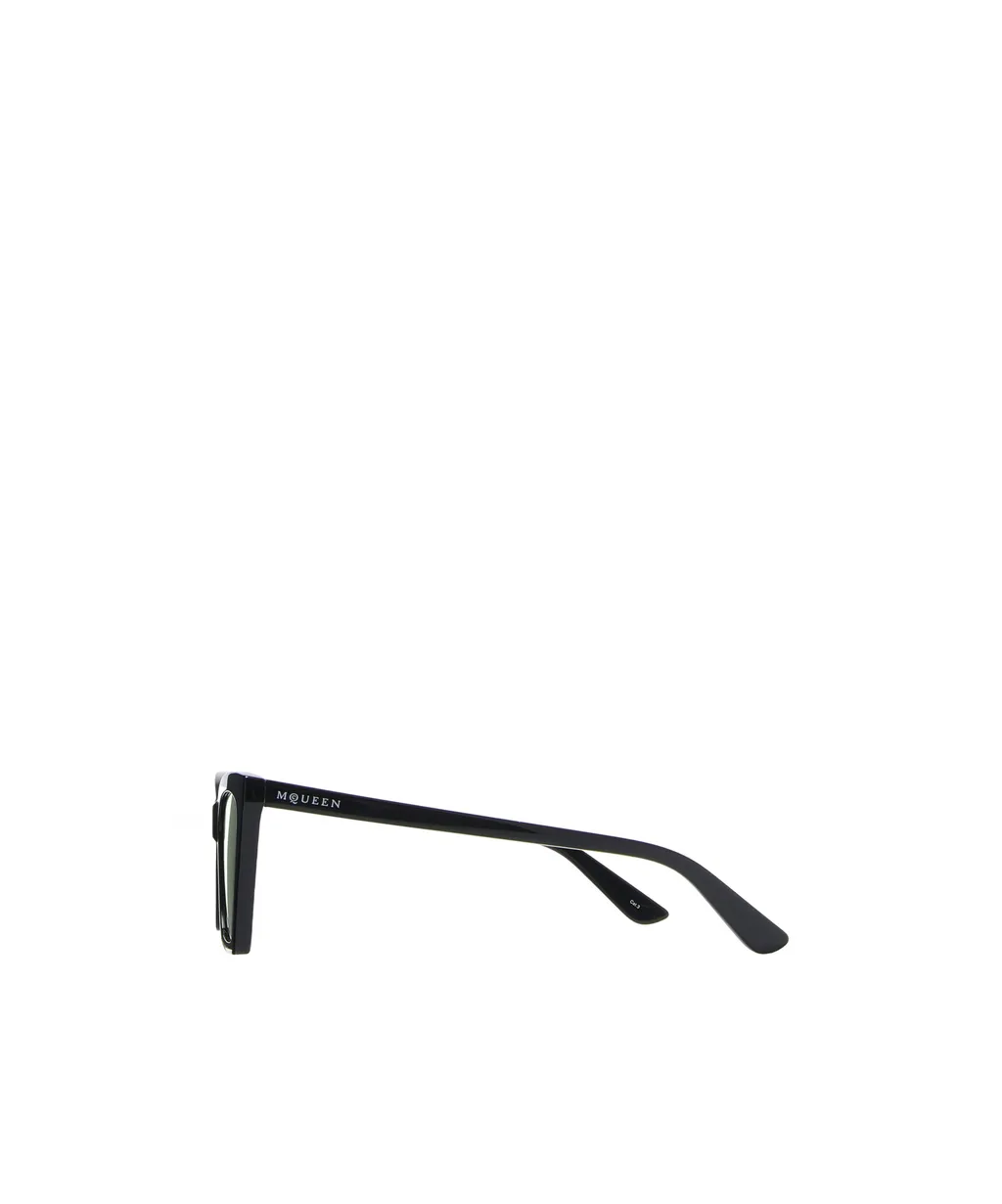 Cat-Eye Frame Sunglasses
