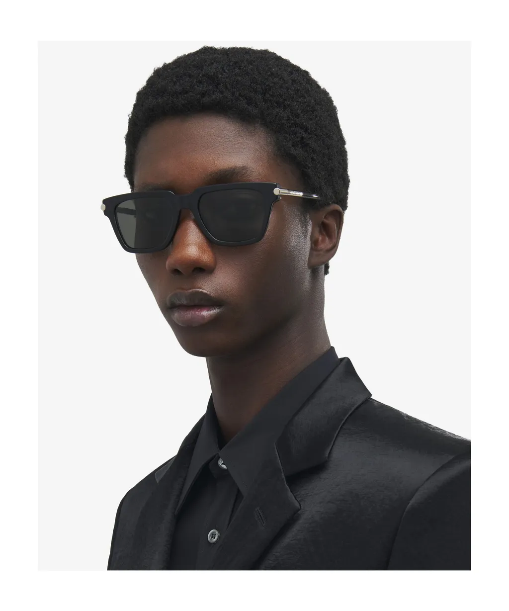 T-Bar Icon Square-Frame Sunglasses