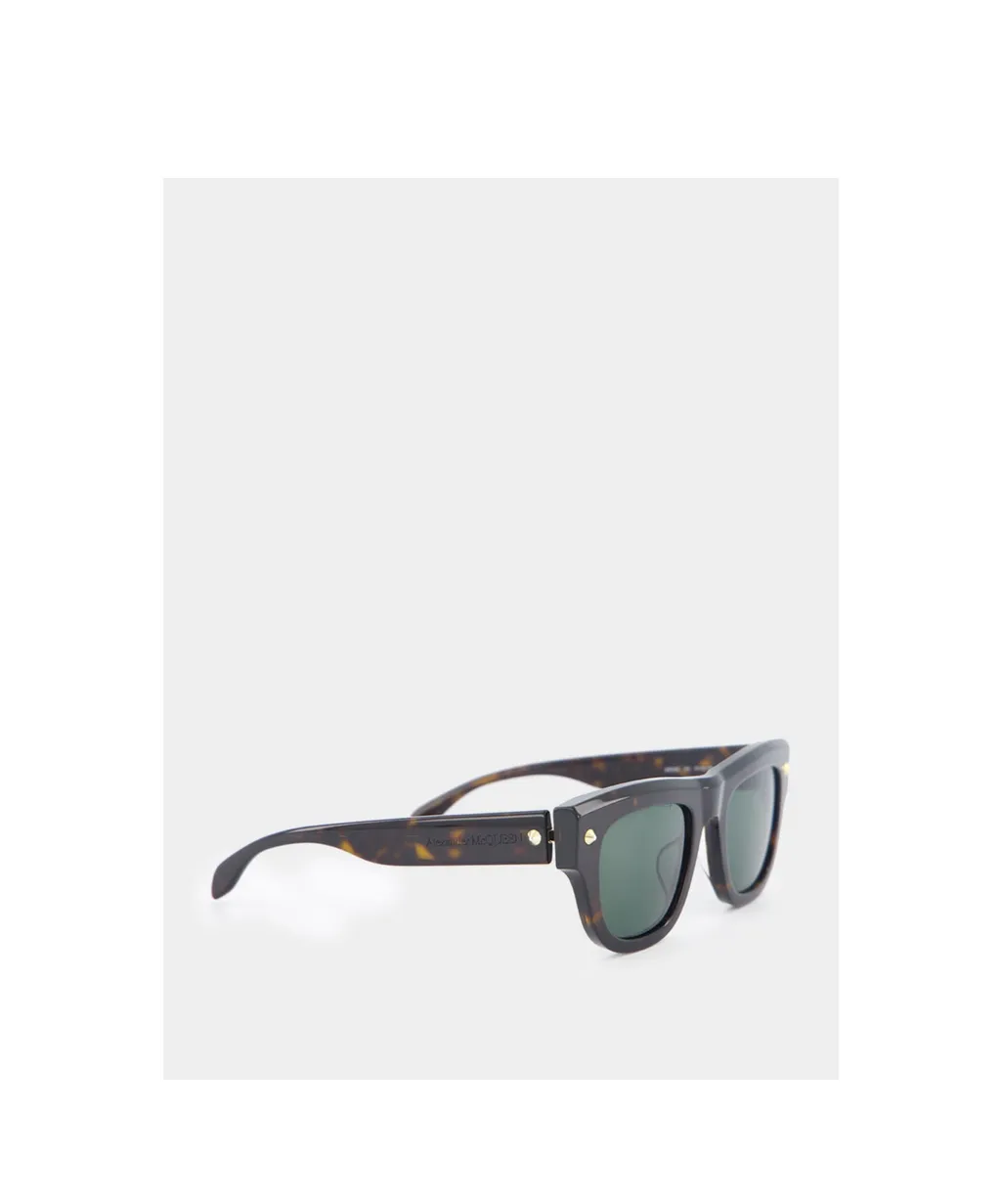 Tinted Square Frame Sunglasses