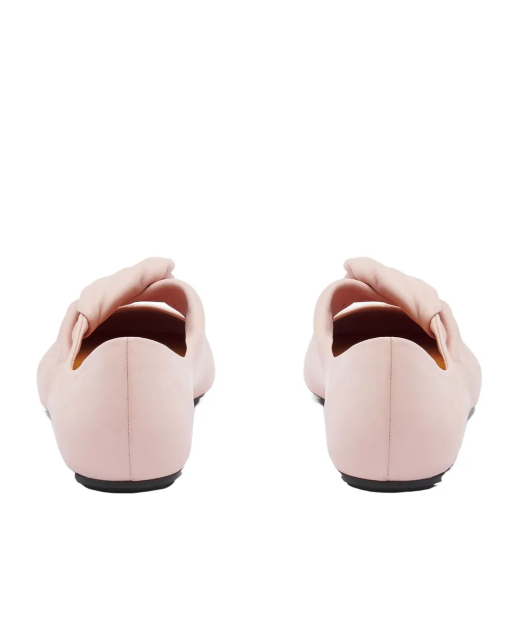 Twist-Detail Ballet Flats