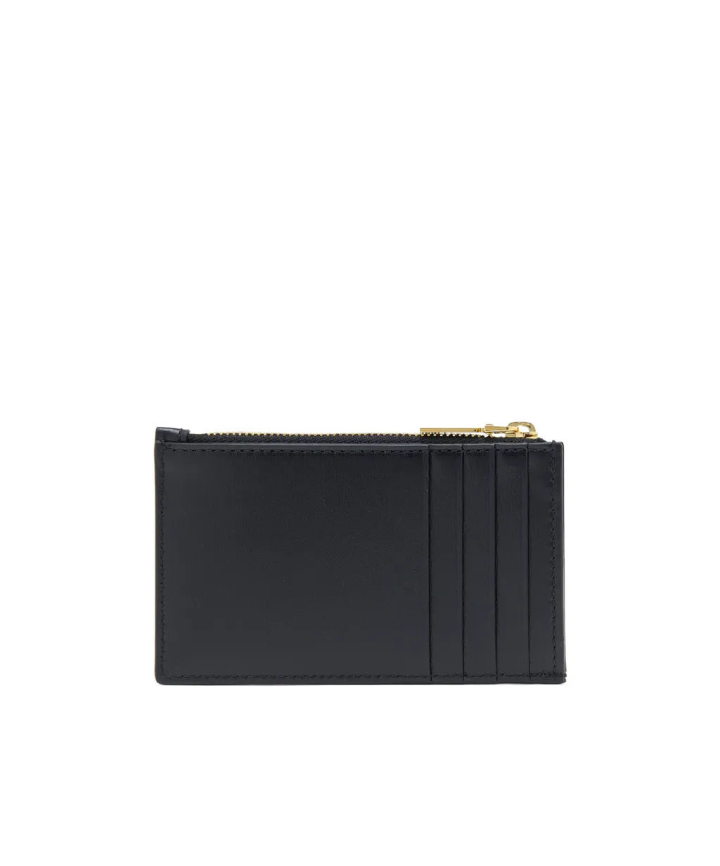 Logo Printed Zipped Card Holder