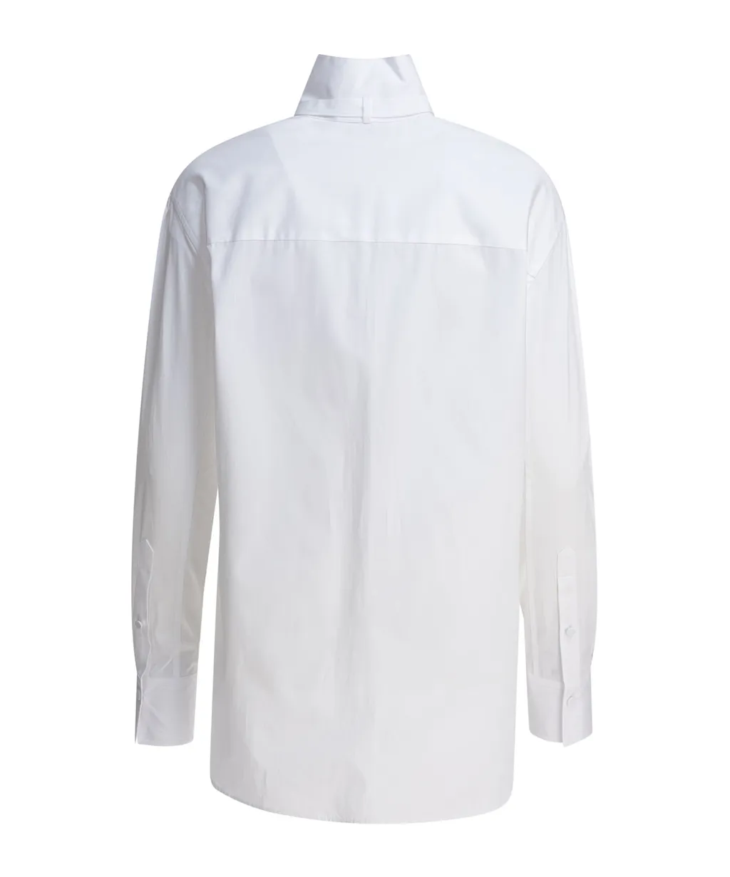 Long Sleeved Pleated Shirt