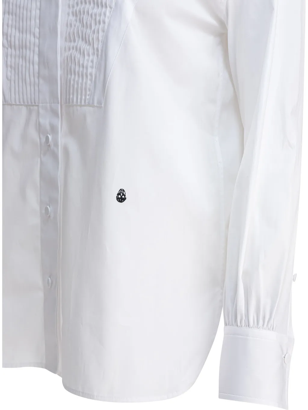 Long Sleeved Pleated Shirt