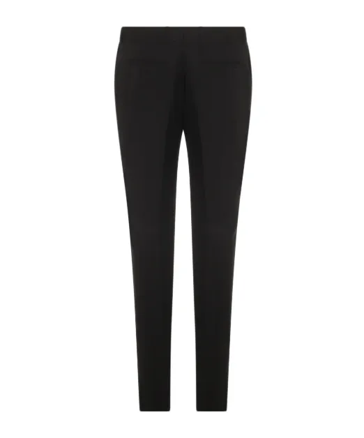 Tapered-Leg Tailored Pants