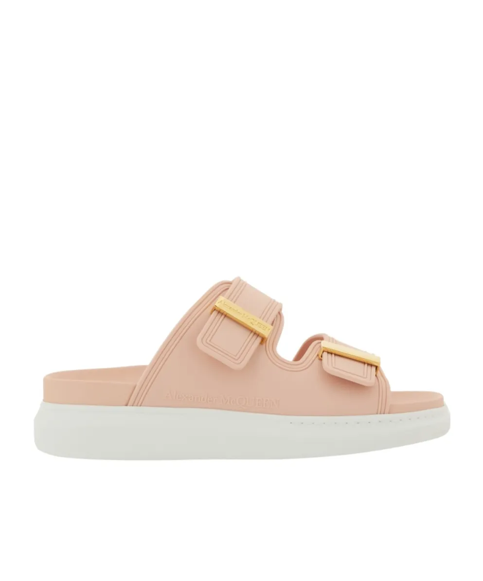 Double Strap Slip-On Slides