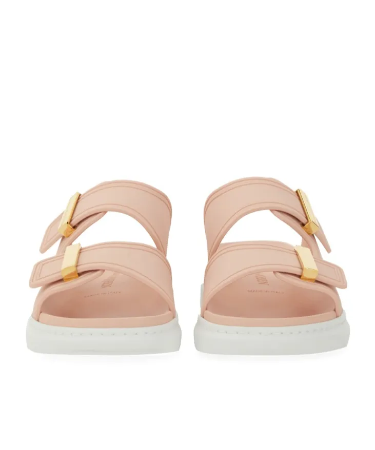 Double Strap Slip-On Slides