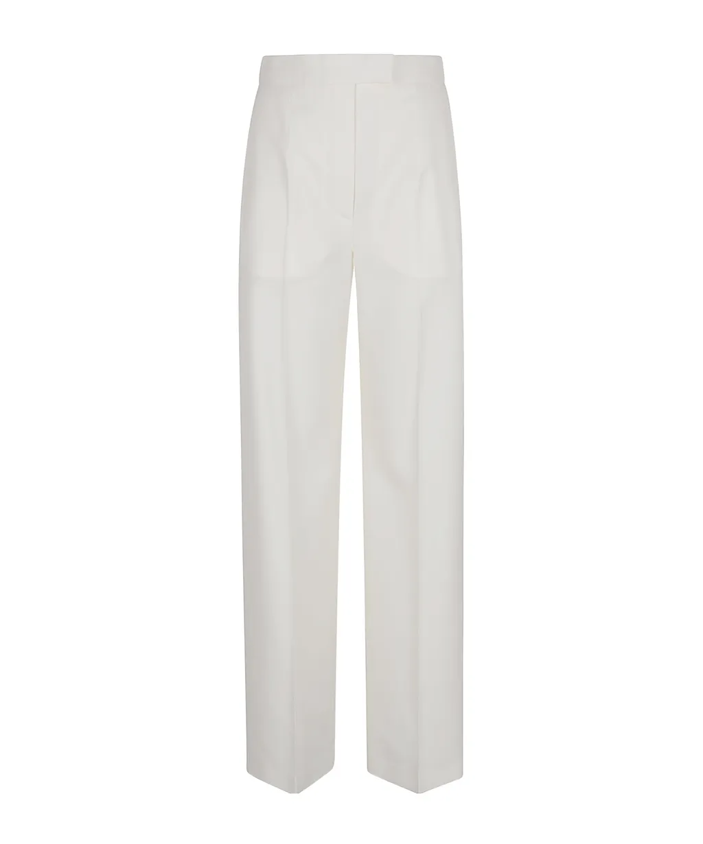 Straight-Leg Tailored Trousers