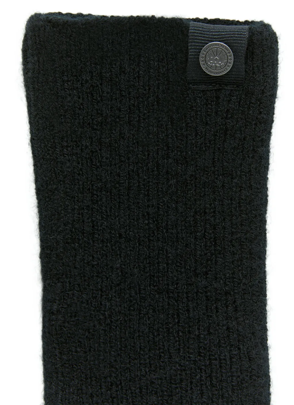 Logo-Patch Knitted Gloves