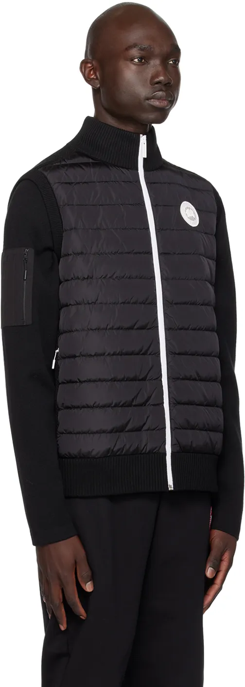 Spliced Down Vest Jacket