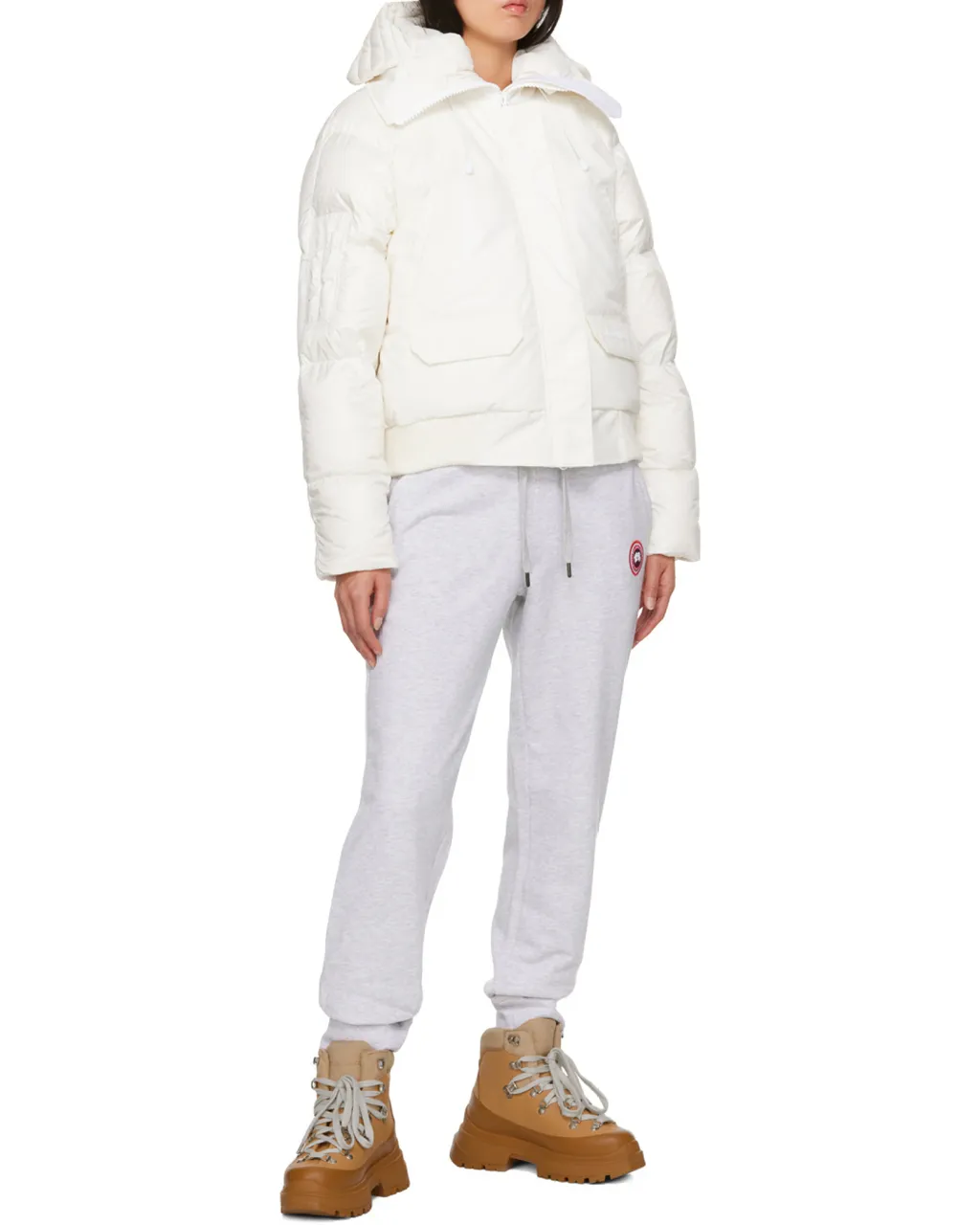 Long-Sleeved Hooded Cotton Suit