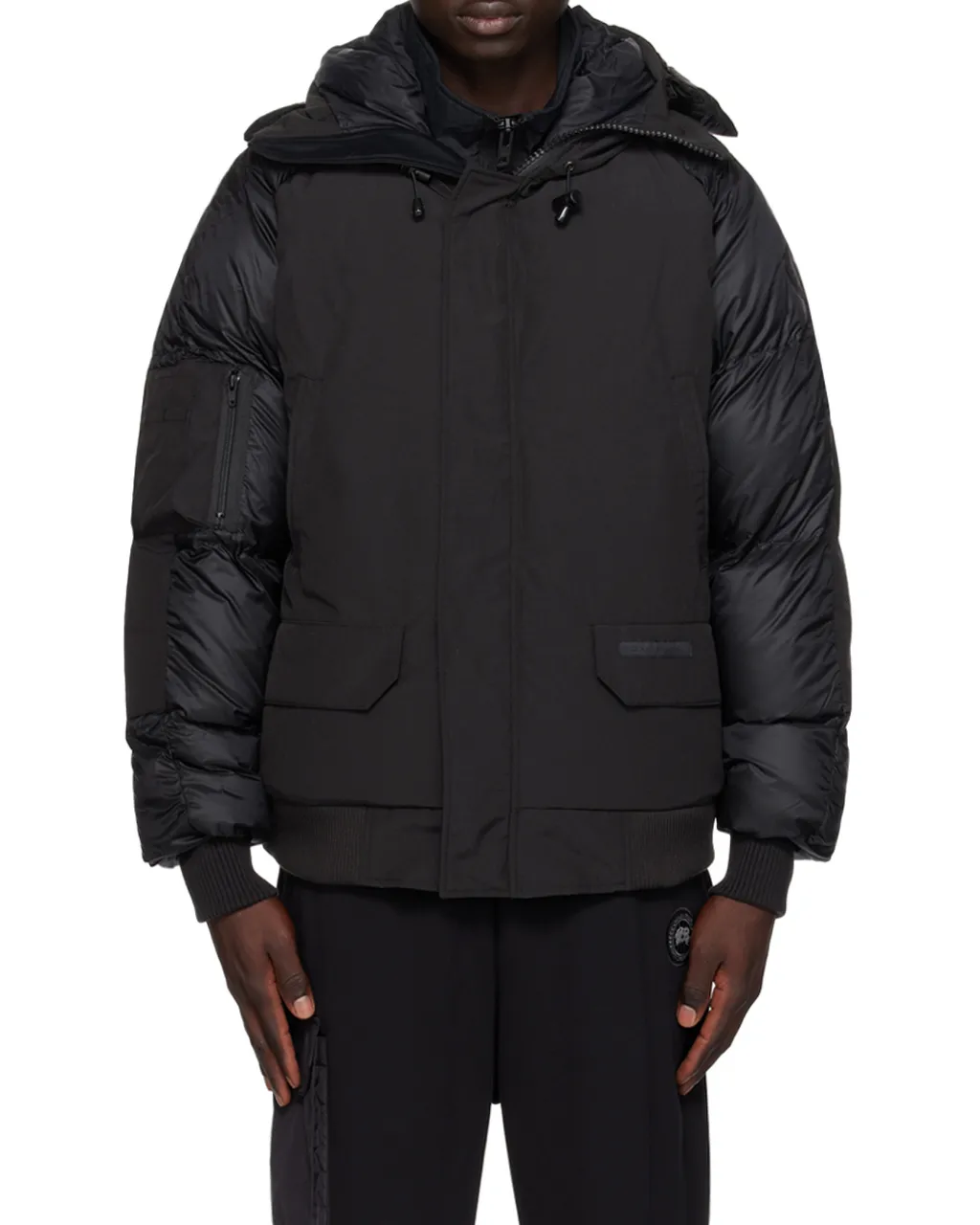 Long-Sleeved Down Jacket