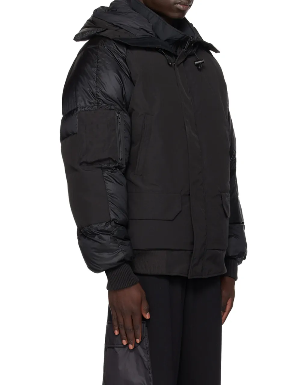 Long-Sleeved Down Jacket