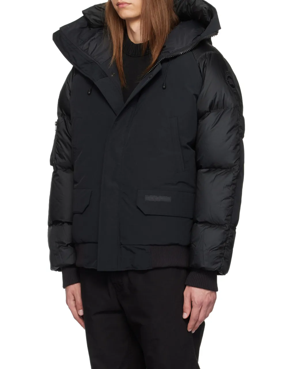Long-Sleeved Down Jacket