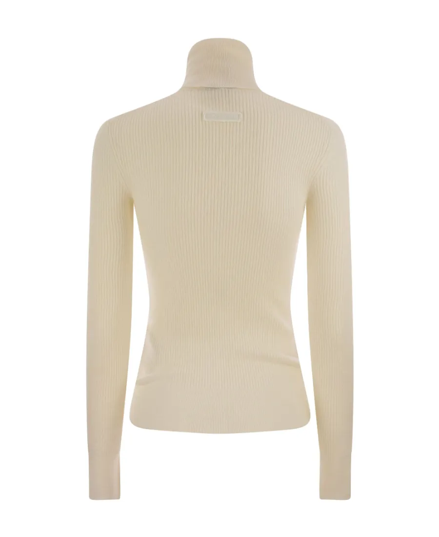 Turtleneck Knitted Top