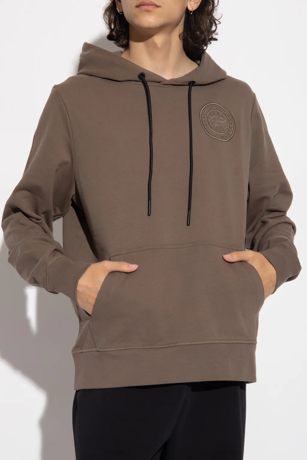 Logo-Embroidered Cotton Hoodie