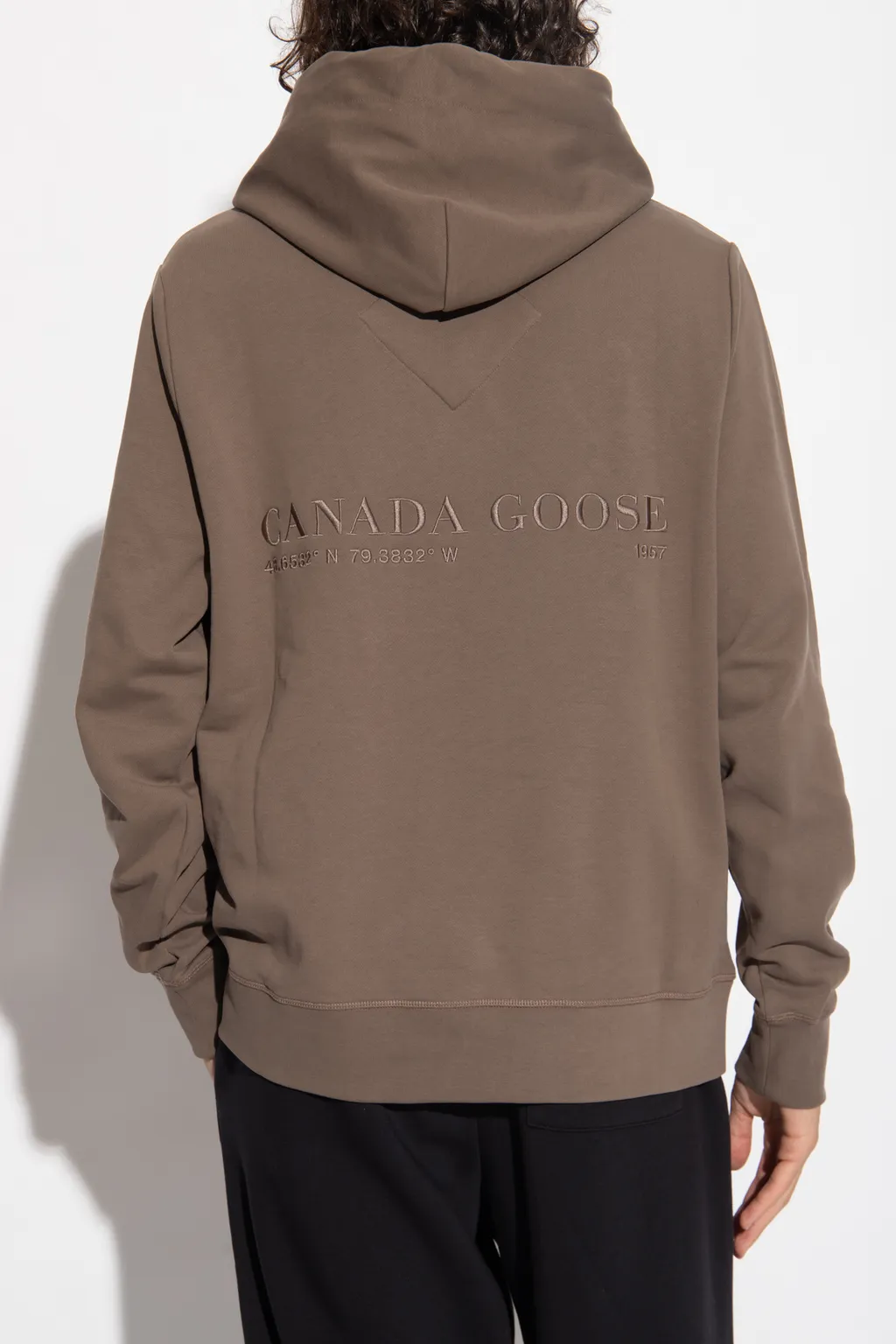 Logo-Embroidered Cotton Hoodie