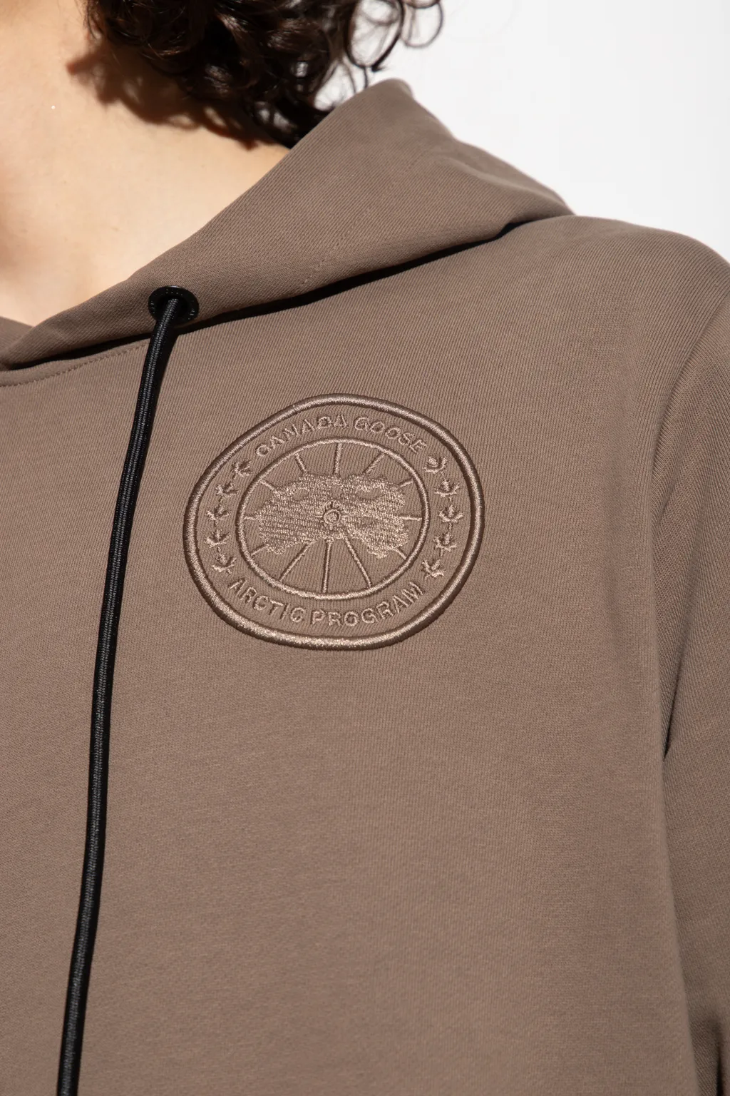 Logo-Embroidered Cotton Hoodie