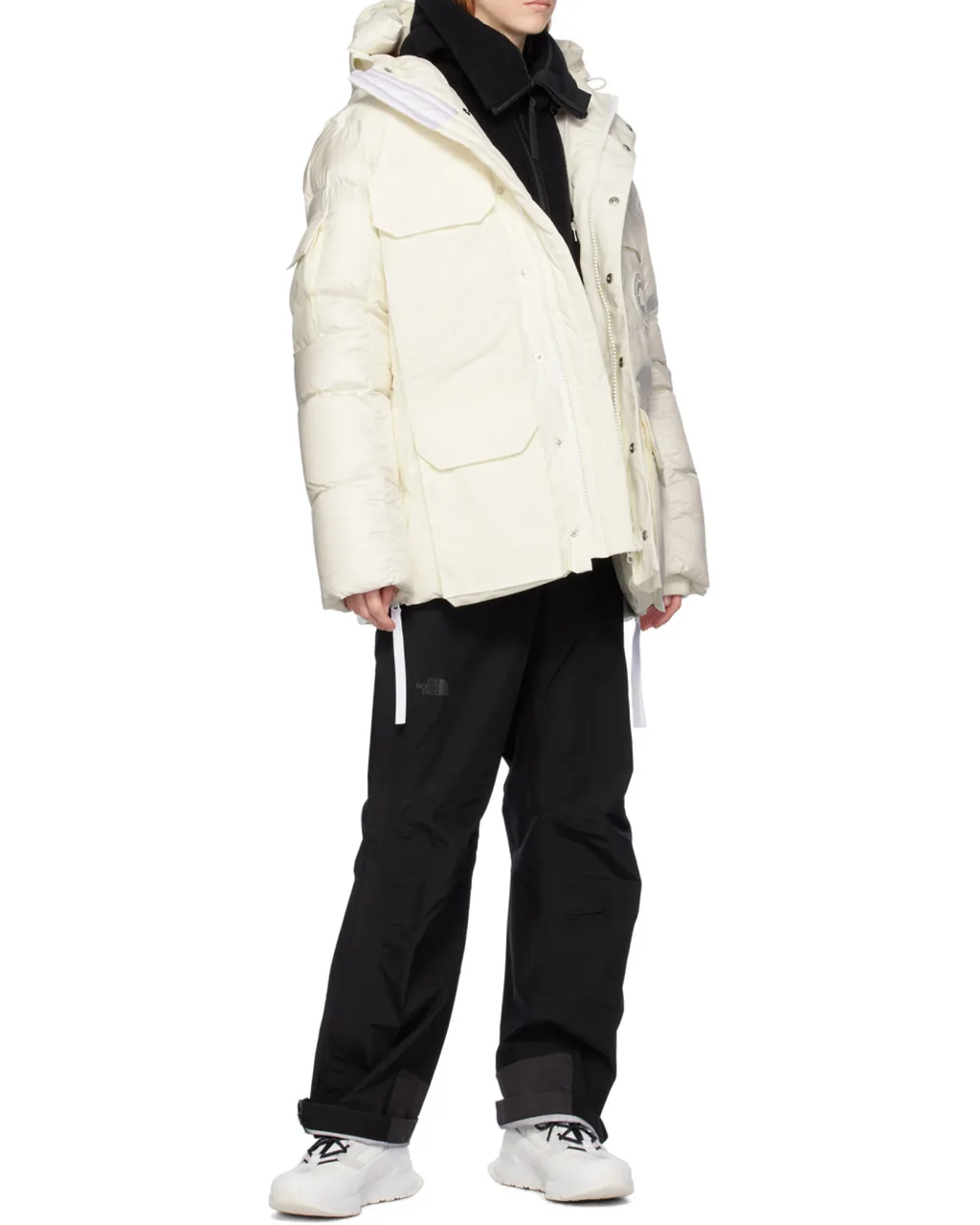Long-Sleeved Down Jacket