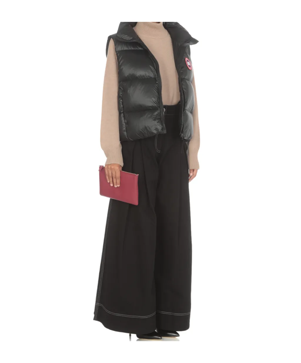 Cypress Logo-Patch Zipped Puffer Gilet