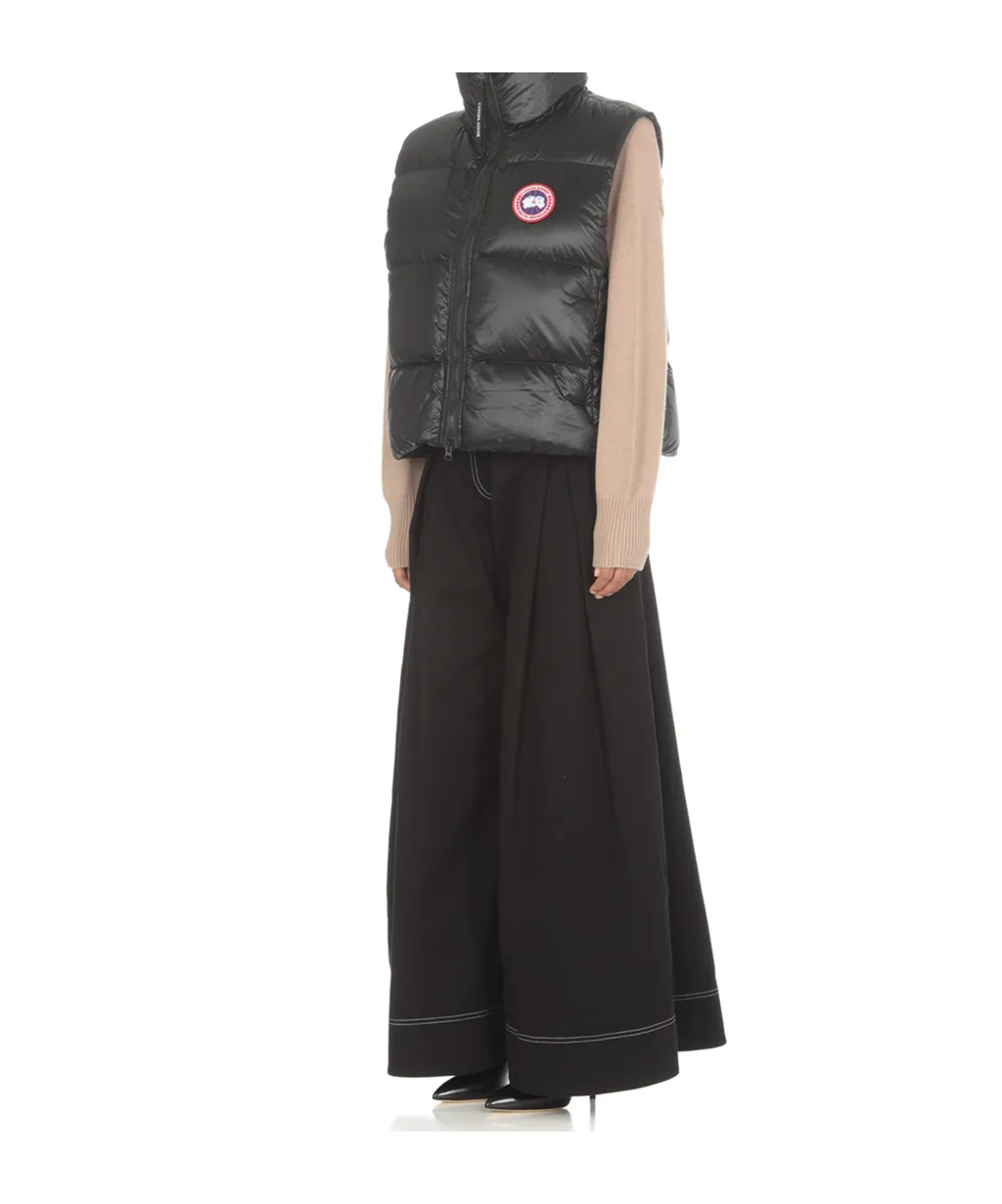 Cypress Logo-Patch Zipped Puffer Gilet