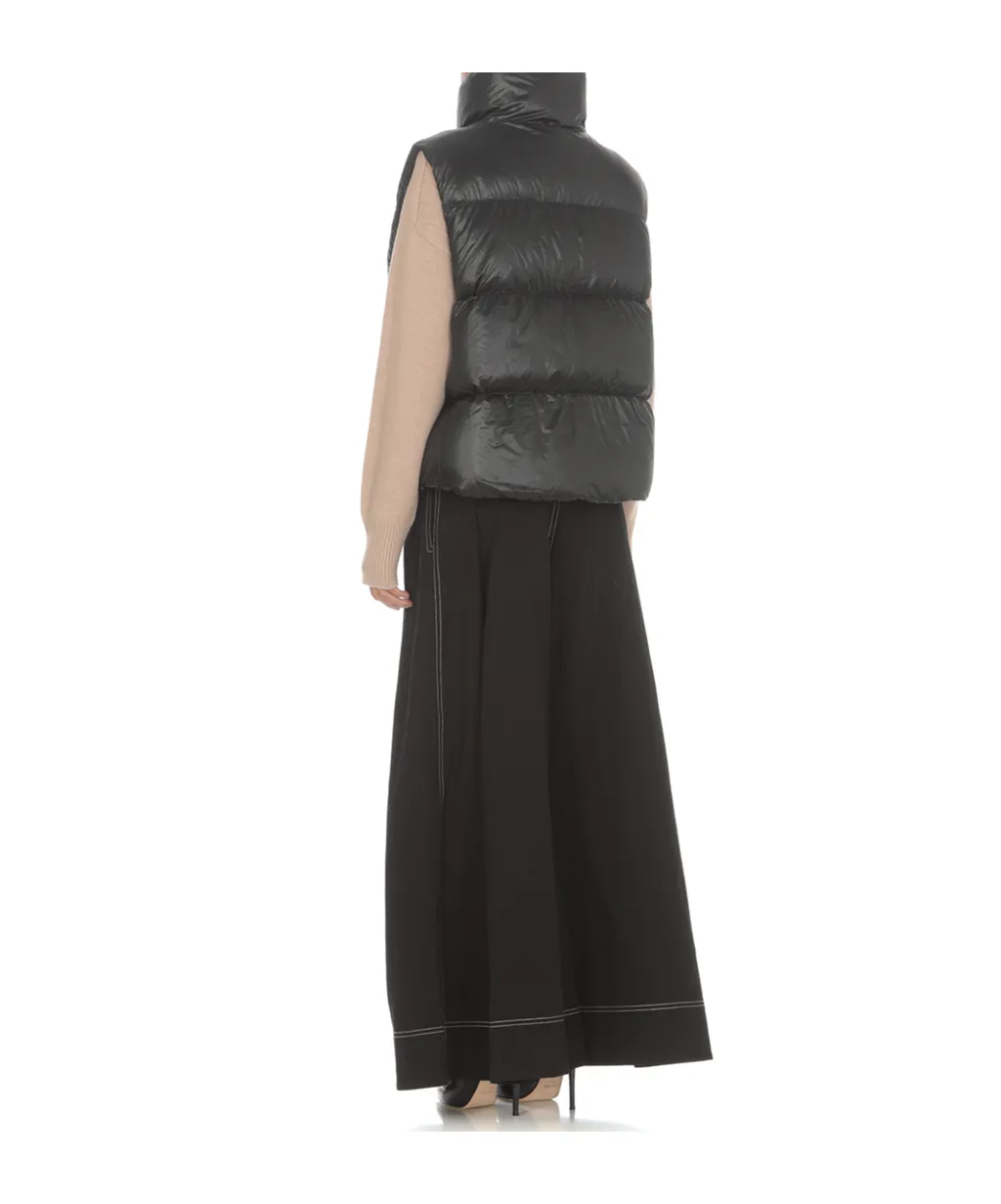 Cypress Logo-Patch Zipped Puffer Gilet