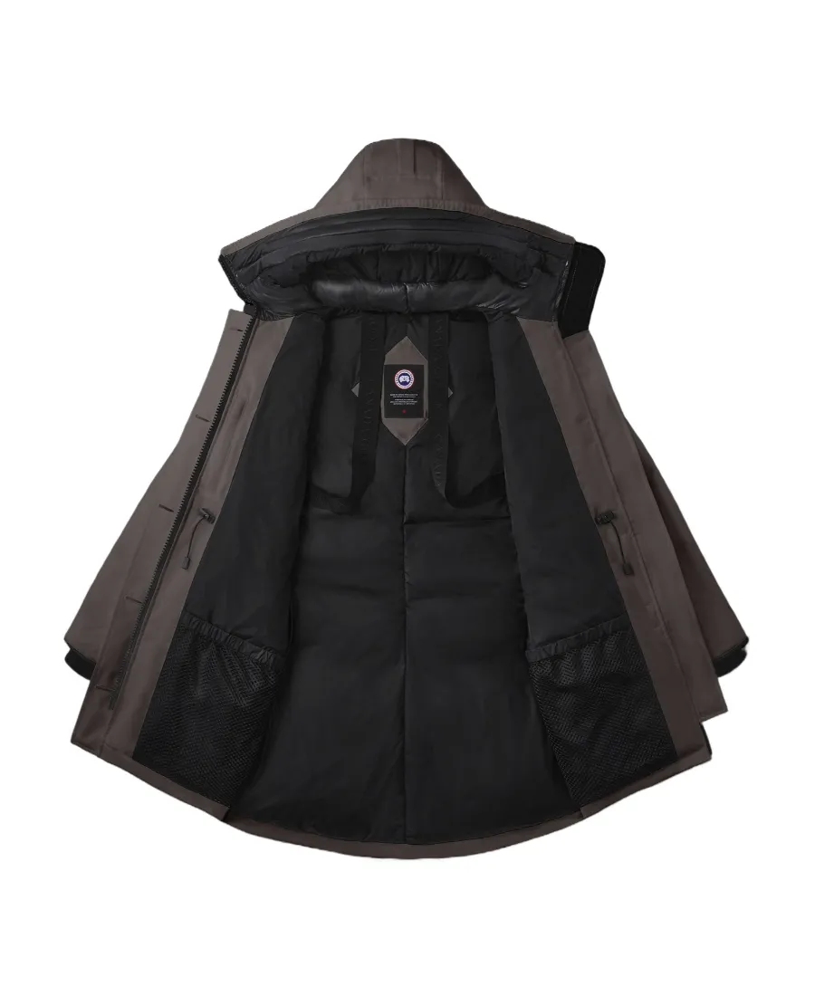 Button-Up Hooded Parka