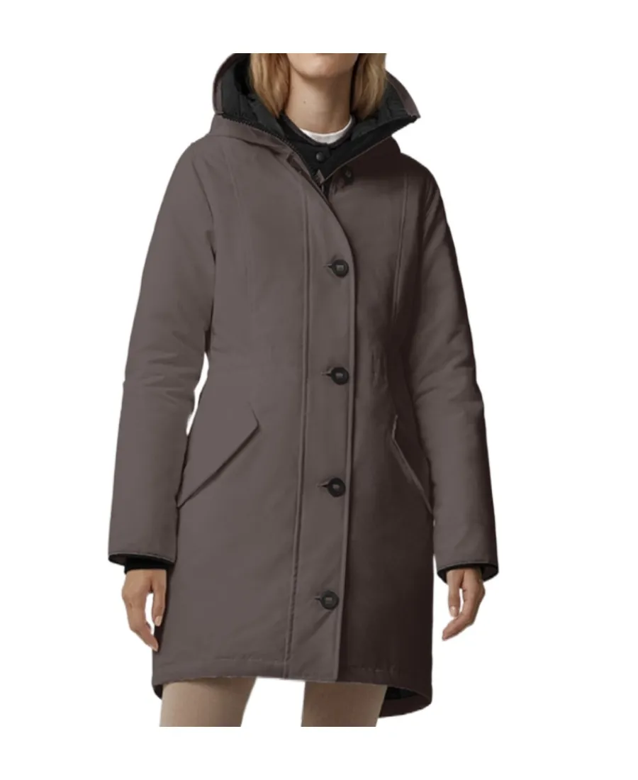 Button-Up Hooded Parka