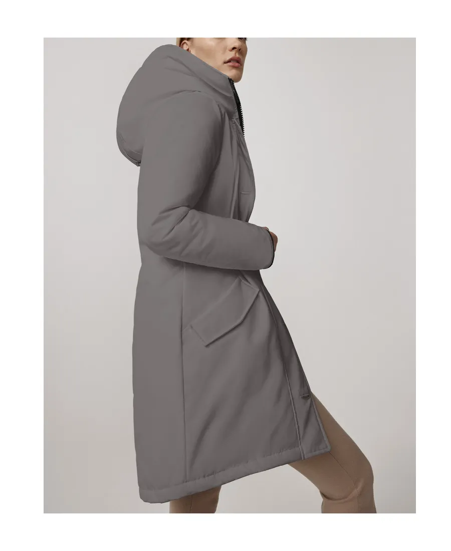 Button-Up Hooded Parka
