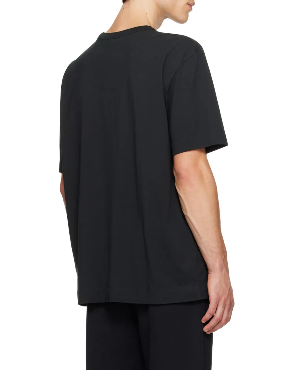Logo-Patch Cotton T-Shirt